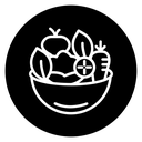 Vegetable Salad Meal icon