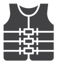 Vest jacket icon