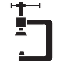 Vice clamp icon