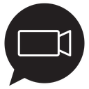 Video chat icon