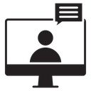 Video chat icon