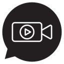 Video chat icon