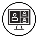 Video chat icon