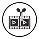 Video editing icon
