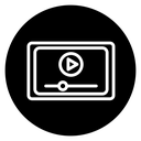 Video tutorial icon