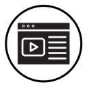Video tutorial icon