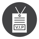 VIP Lanyard Badge icon