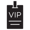 VIP pass icon