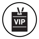 VIP pass icon