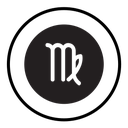 Virgo zodiac sign icon