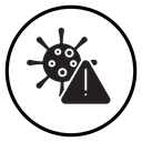 Virus Warning Alert icon