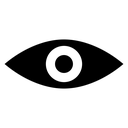 Visible Open Eye icon