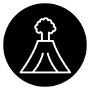 Volcano icon