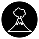 Volcano icon