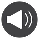 Volume Speaker Waves Black Filled icon