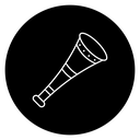 Vuvuzela trumpet icon