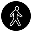 Walking icon