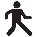 Walking icon