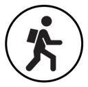 Walking icon