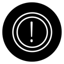 Warning triangle icon