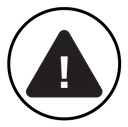 Warning triangle icon