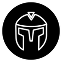 Warrior mask icon
