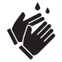 Wash hands icon