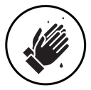 Wash hands icon
