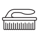 Washing brush icon