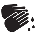 Washing hands icon