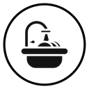 Washing Plate Sink Basin icon