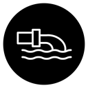 Waste water icon