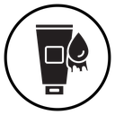Water-based lubricant icon