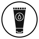 Water-based lubricant icon