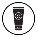 Water-based lubricant icon