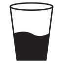 Water glass icon