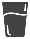 Water glass icon