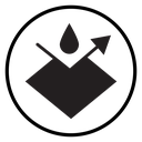 Water repellent surface icon