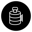Water tank icon