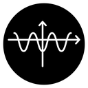 Wave sine 2 icon