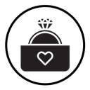 Wedding ring icon