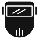 Welding shield cover icon