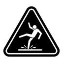 Wet Floor sign 2 icon