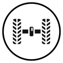 Wheel alignment icon