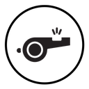 Whistle icon