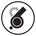 Whistle icon