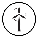 Wind turbine icon