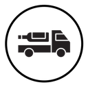Wine delivery icon