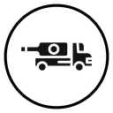 Wine delivery icon