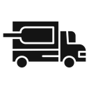 Wine delivery icon